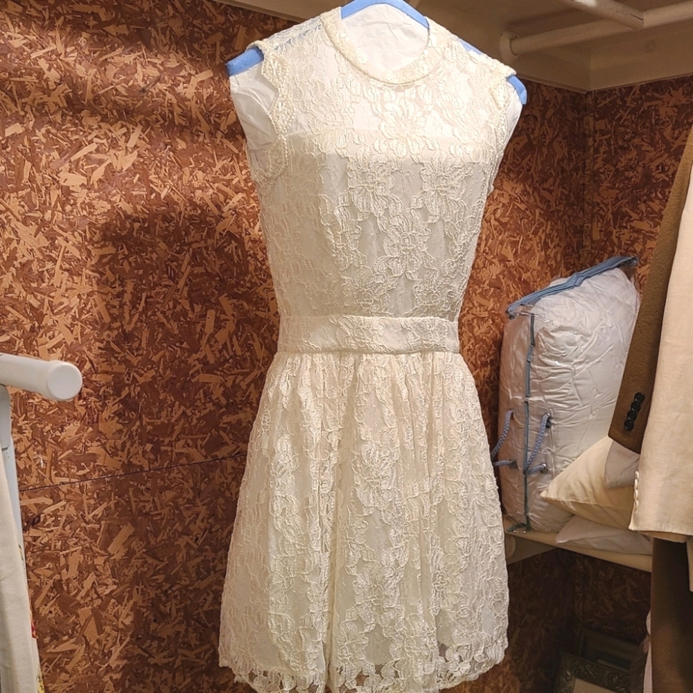 Alexis Sleeveless Lace Dress